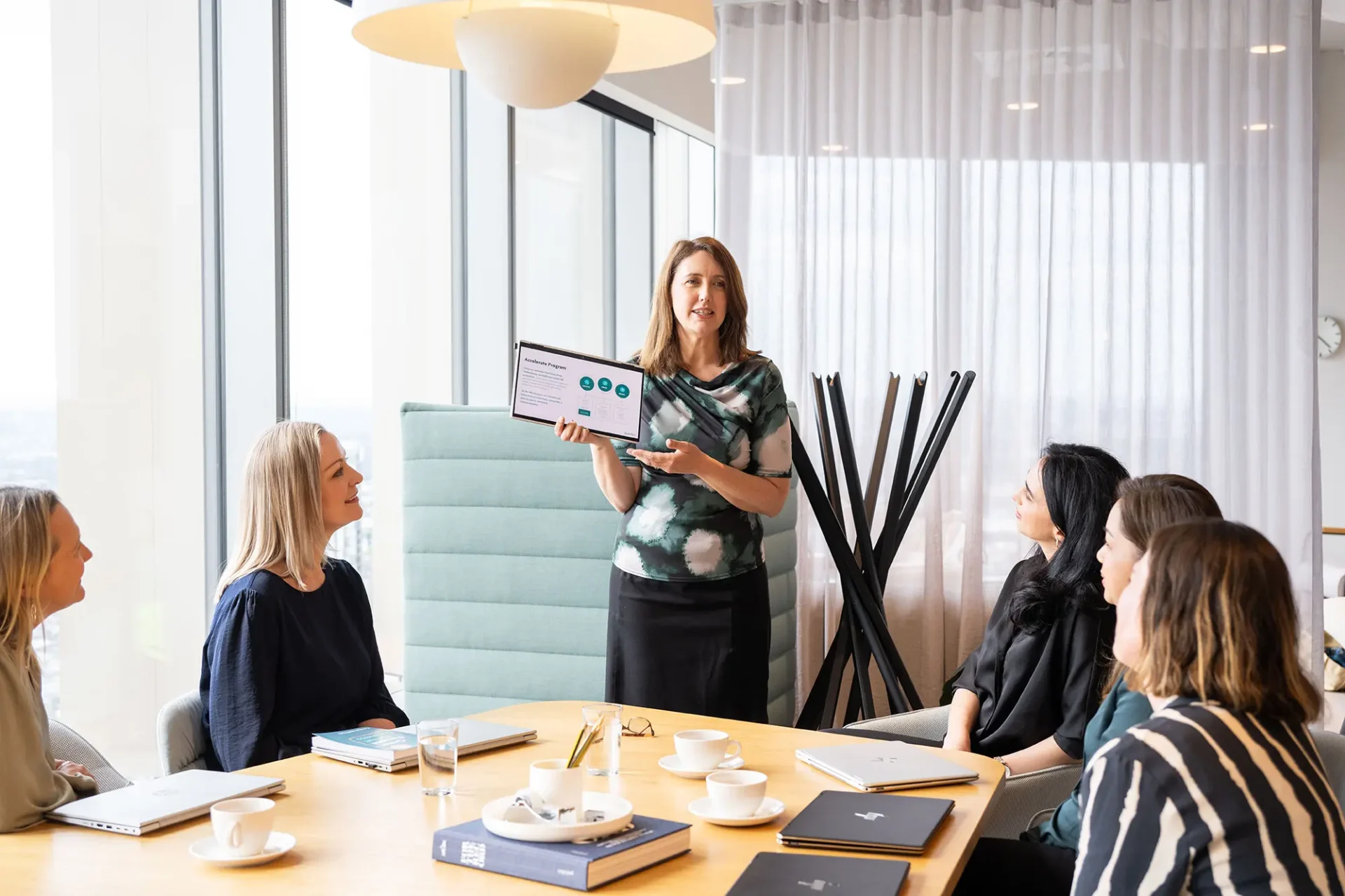 Professional Business Meeting In The Office