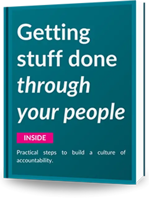 Book Cover: Getting Stuff Done Through Your People