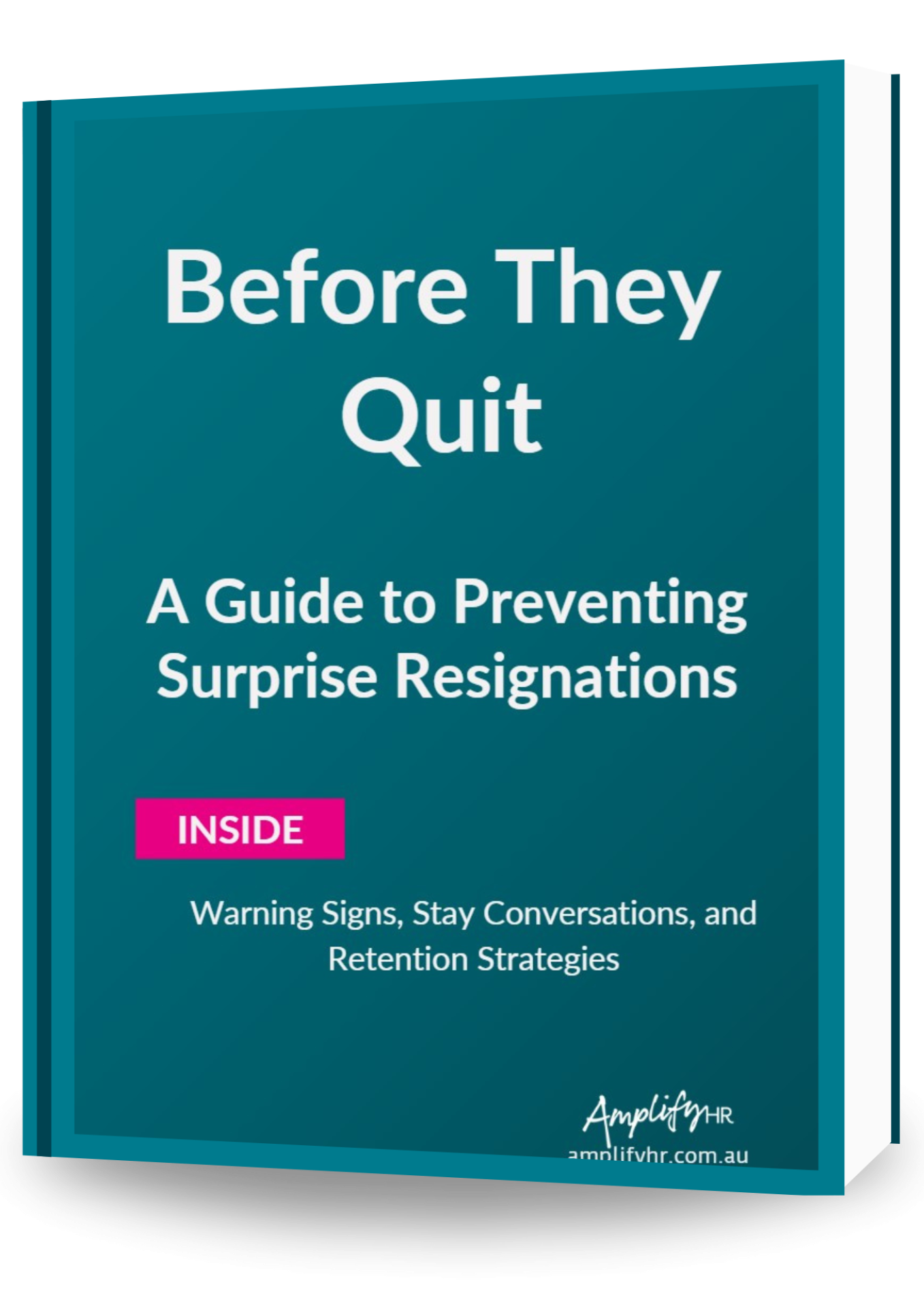 Cover of ebook Before they Quit