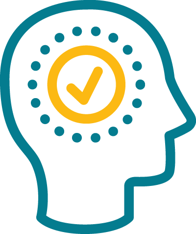 Mental Clarity, or Success Mindset Icon